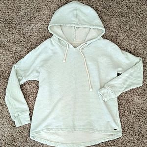 O'Neill green & cream stripe hoodie